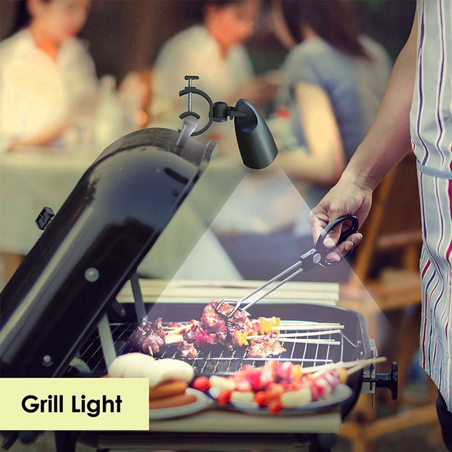 Helle LED-Leuchten für BBQ-Grill
