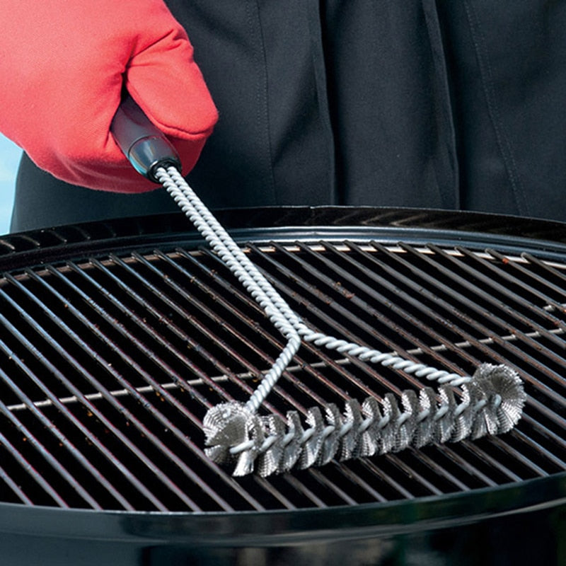 Grillbürste reinigen